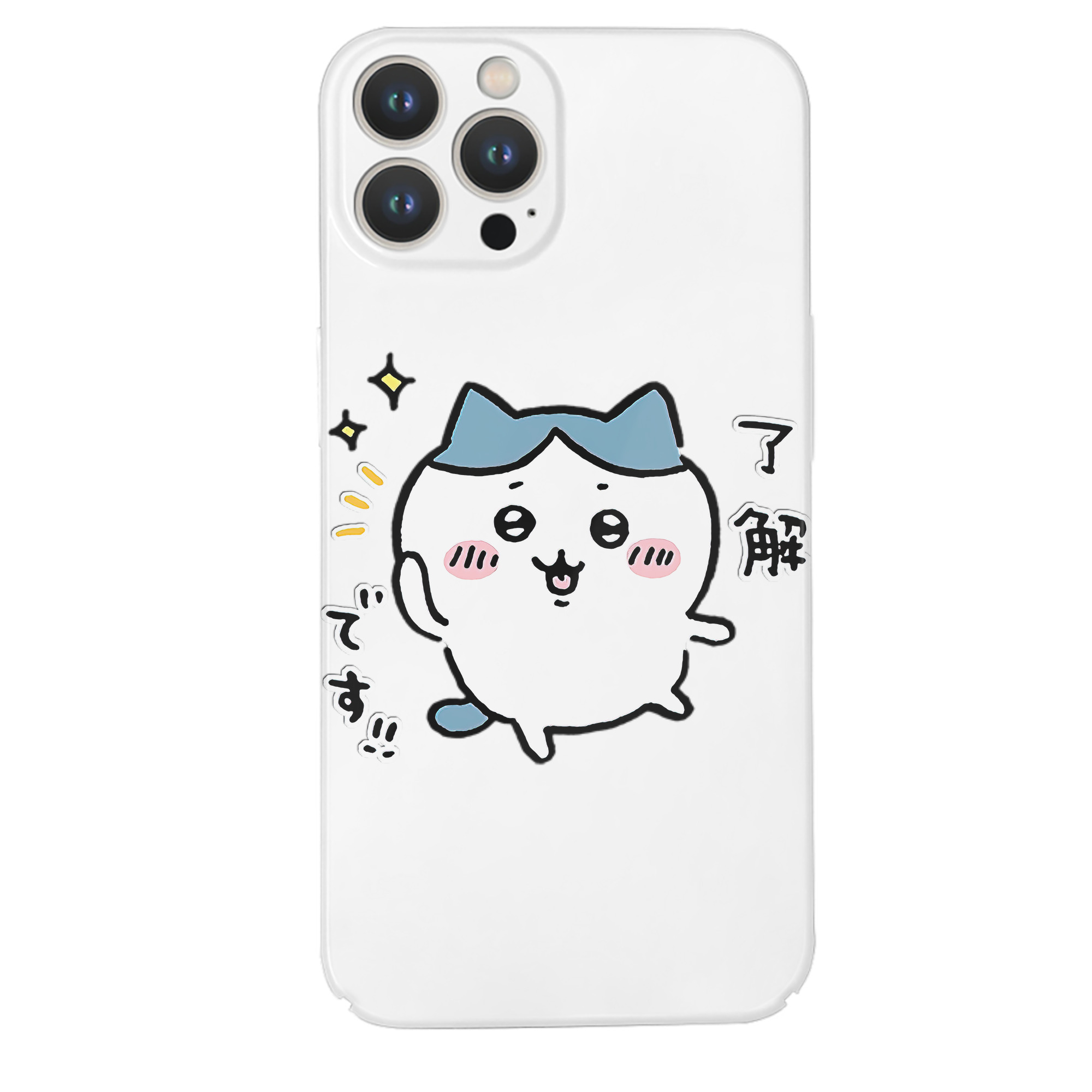 （画像用） ちいかわ ハチワレ Chii-kawa hachiware 【iPhone 14シリーズ対応】ハードケース